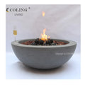 Outdoor Heating Furniture 42'' GFRC Concrete Propane Gas Fire Pit Table Gas Fire Bowl