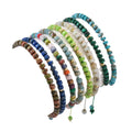 ZMZY Animal Shape Natural Stone Bracelets Wholesale Wheel Beads Reiki Chakra Adjustable Chain Children's MIYUKI Seed Beads