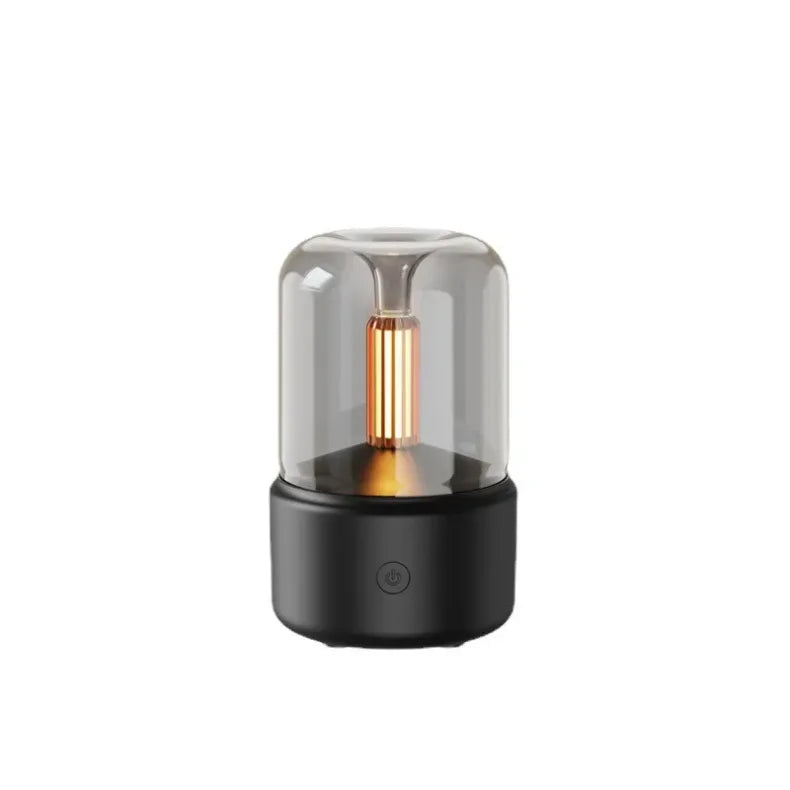 New Candlelight Humidifier Aroma Diffuser Fragrance Nebulization Ultrasonic Humidifiers Aromatherapy Diffuser for Essential Oils