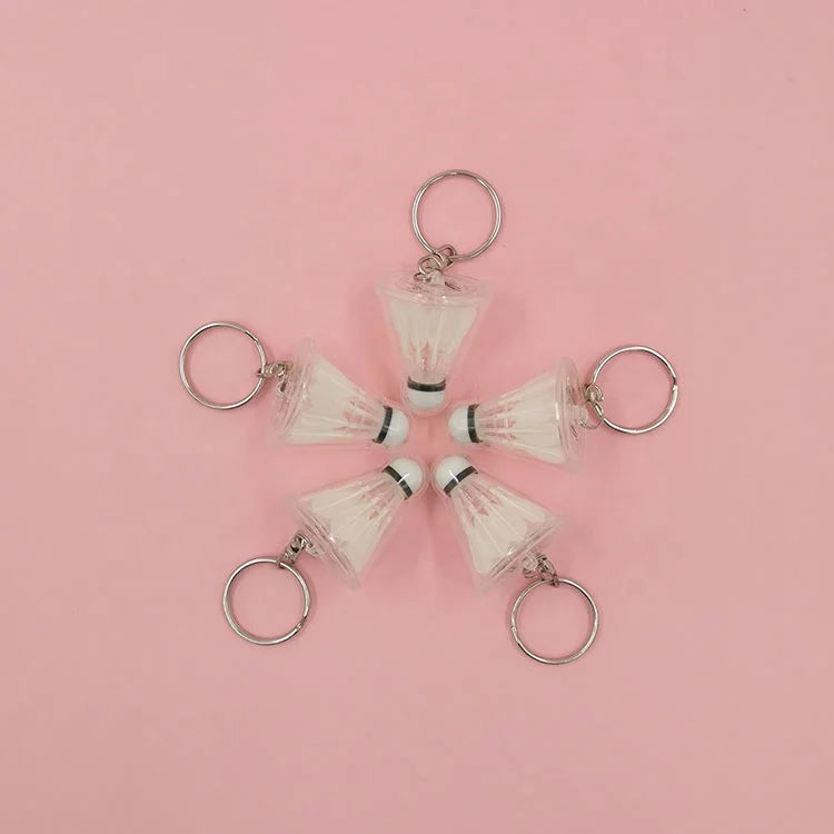 Mini Badminton Shuttlecock Sophisticated Badminton Shuttlecock Gift Badminton Keychain for Shuttle Souvenir
