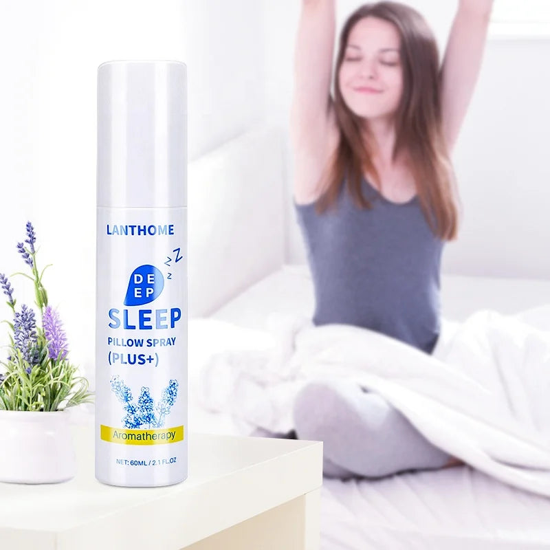 High Quality Natural Chamomile Lavender Oil Infused Deep Sleep Pillow Spray Chloroform Sleeping Liquid for Beauty Personal Care