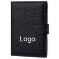 2026 New Style Anti-theft Brush RFID Passport Bag Multi-functional Wallet Genuine Leather Passport Holder
