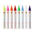 Glow in the Dark Permanent Paper Colour Markers Pens for Fabric Canvas Bags Hats