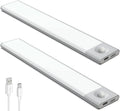 Magnetic Under Counter Lighting LED Motion Sensor Night Light for Closet Cabinet Wardrobe Stairs