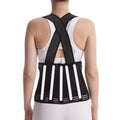 Breathable Unisex Therapy Back Brace Posture Corrector Pain Belt Lower Back Support Belt