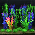 R7 Colorful Artificial Fish Tank Decorations Aquarium Landscape Vividly Decor Plastic Plants Set Aquarium Plants