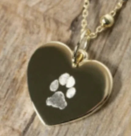 Women Fashion Drop Shipping Personalized Name Necklace Stainless Steel Fingerprint Necklace for Lady