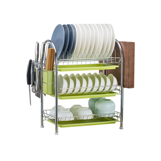 Kitchen Shelf Organizer Over the Sink Dish Drying Rack Holder Draining Shelf Storage Organizer