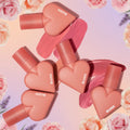 Wholesale Vegan Heart Shaped Liquid Blush High Pigment Cheek Tint  Long Lasting Cute Makeup Gift Private Label Custom Logo