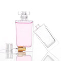 Luxury Packaging Glass Perfume Bottles 30ml 50ml 100ml Square Empty Refillable with Pump Sprayer