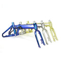 Direct Factory Custom Non-Foldable 48-52cm Kids Bicycle Frame Newest Design Aluminum Alloy OEM Cargo Frame