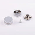 Stainless Steel Sign Standoff Polished/Galvanized Finish Customizable Size 4mm Bolts Flat Washer Decorative Mirrors Advertising