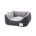 Premium Fashion Square Cat Dog Bed Ultra Soft Warming Pet Bed Washable Anti-Static Cover for Winter Season Manufacturer Direct