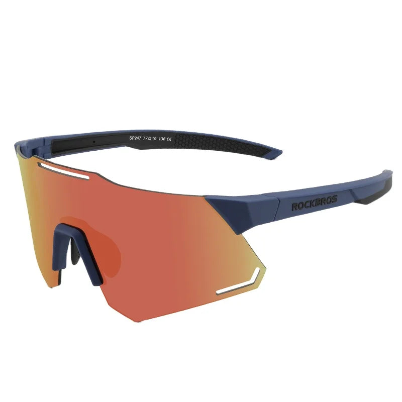 ROCKBROS Sport Eyewear Sunglasses Bicycle Glasses Photochromic Polarized Sunglasses