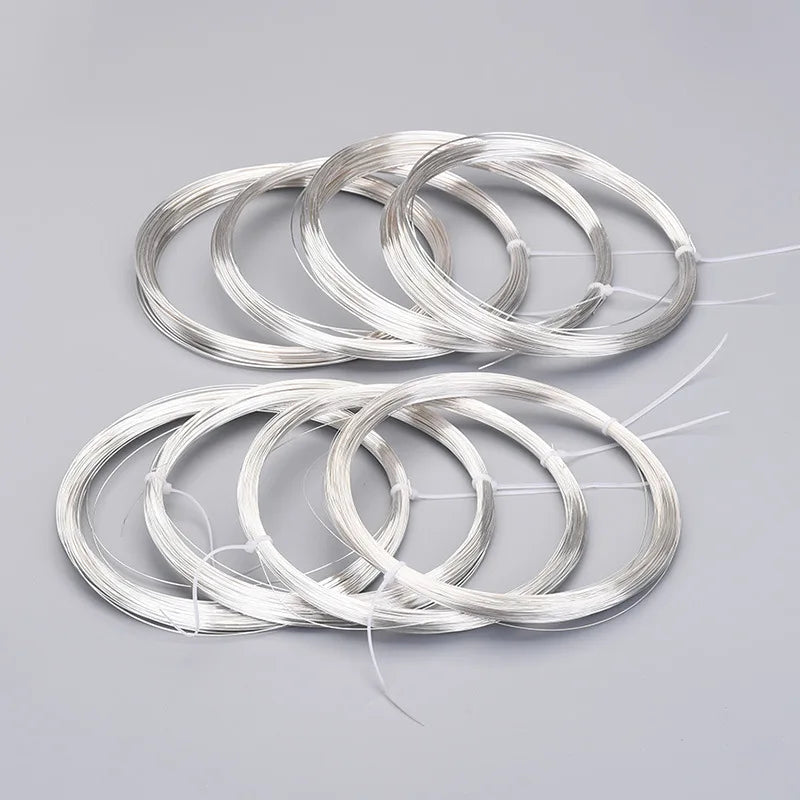 Hot Sale Plain Silver Wire for Jewellery Making Accessories 925 Sterling Silver Wire