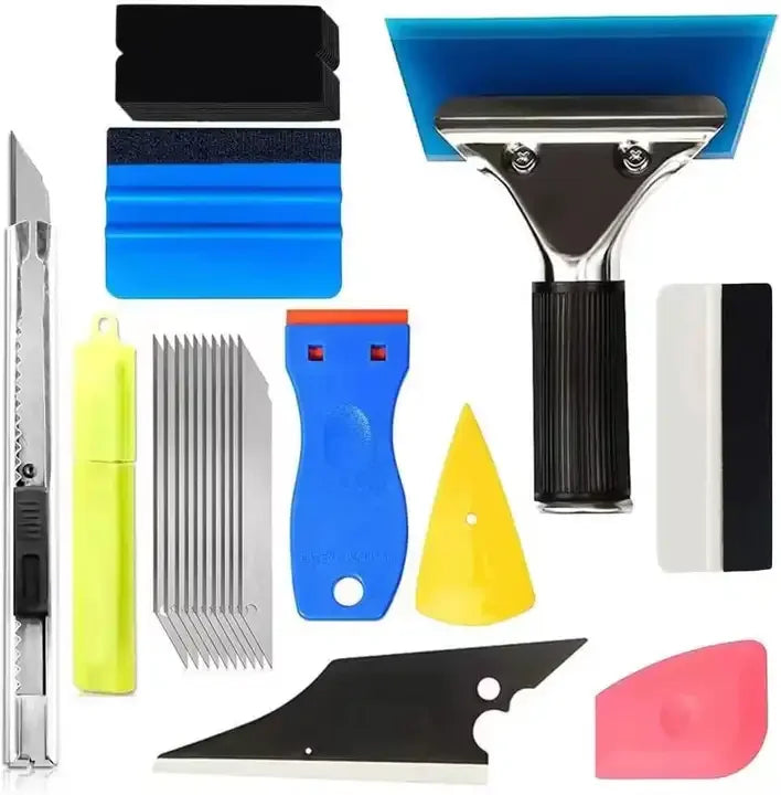 Squeegee Car Window Tinting Tool Rubber Scraper for Paint Protection Film Installation