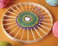 Macrame Braider Hole Wooden Circular Round Knitting Tool Weaving Loom
