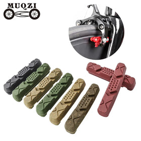MUQZI Road Bike Brake Pads Shoes for Carbon Rims Replaceable C Brake Caliper Pad Compatible for Shimano 105 Ultegra Dura Ace