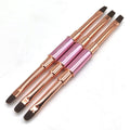 Professional Phototherapy UV Gel Nail Art Brush Premium Nylon Nail Liner Brush Manicure Oval Gel Nail Polish French Gel Brush