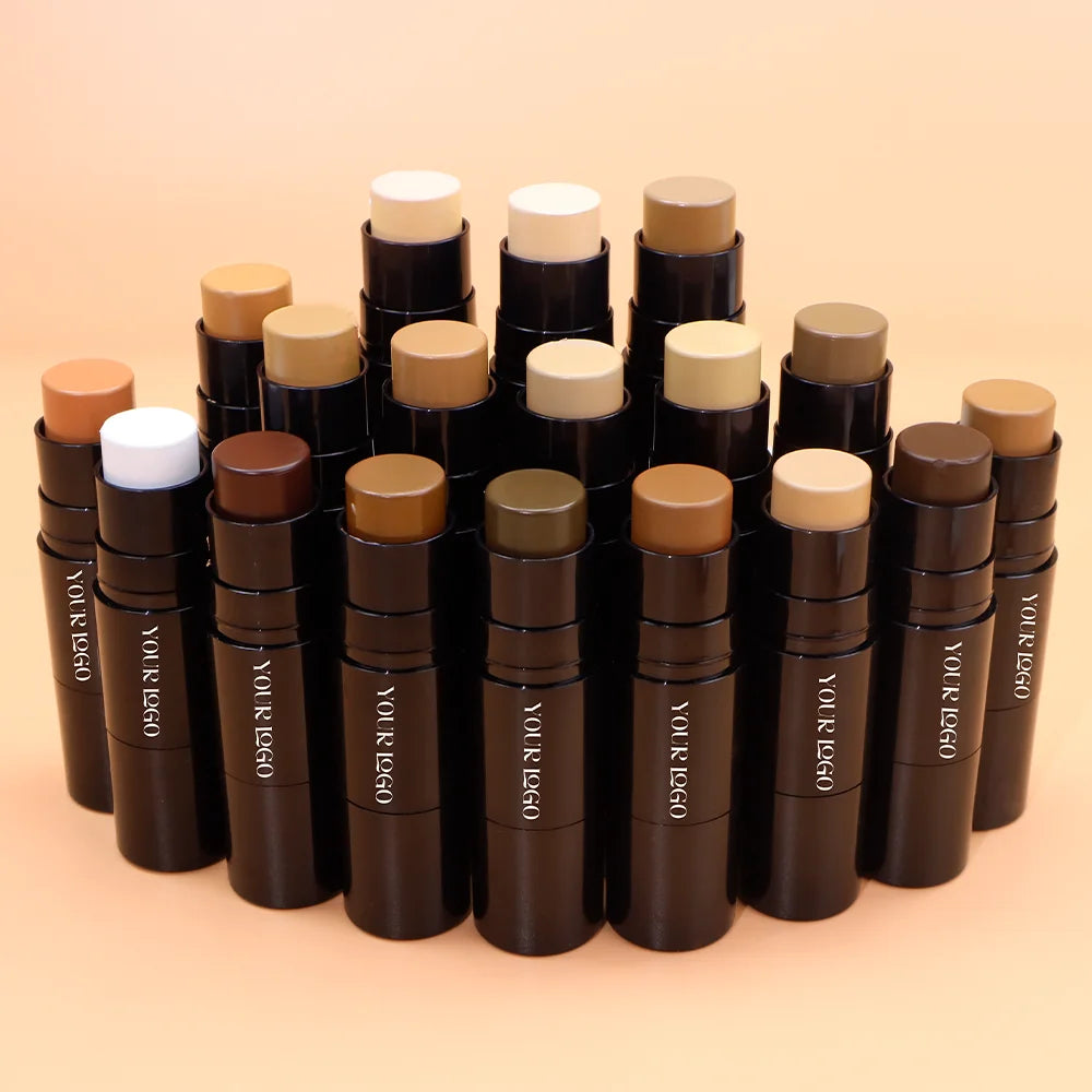 Make Your Own Logo Smoothing Highlighter Bronzer Waterproof Cream Full Coverage Concealer Vegan Makeup Contour Sticks