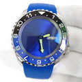 Factory Design 38*30.6mm Sloping Ceramic Bezel Insert with Custom Logo Colorful Watch Case Accessories  SKX007 009 Watches
