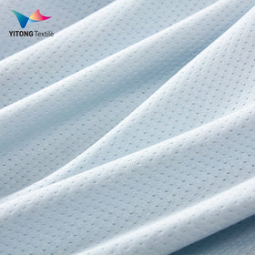 Wholesale 170 Gsm Sports Jersey Fabric 71% Cotton 18% Dioram Viscose 2% Nylon 9% Spandex Fabric for Sportswear