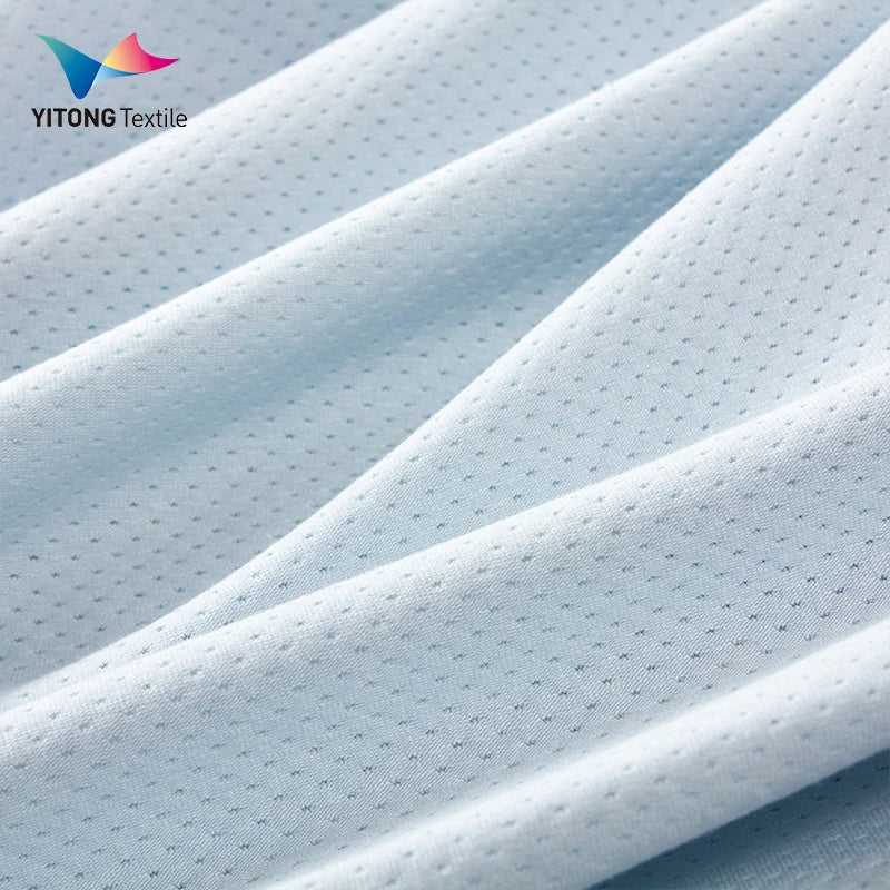 Wholesale 170 Gsm Sports Jersey Fabric 71% Cotton 18% Dioram Viscose 2% Nylon 9% Spandex Fabric for Sportswear