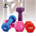 Chinese Wholesaler Specializes in Non-slip and Waterproof Colored Neoprene Dumbbells