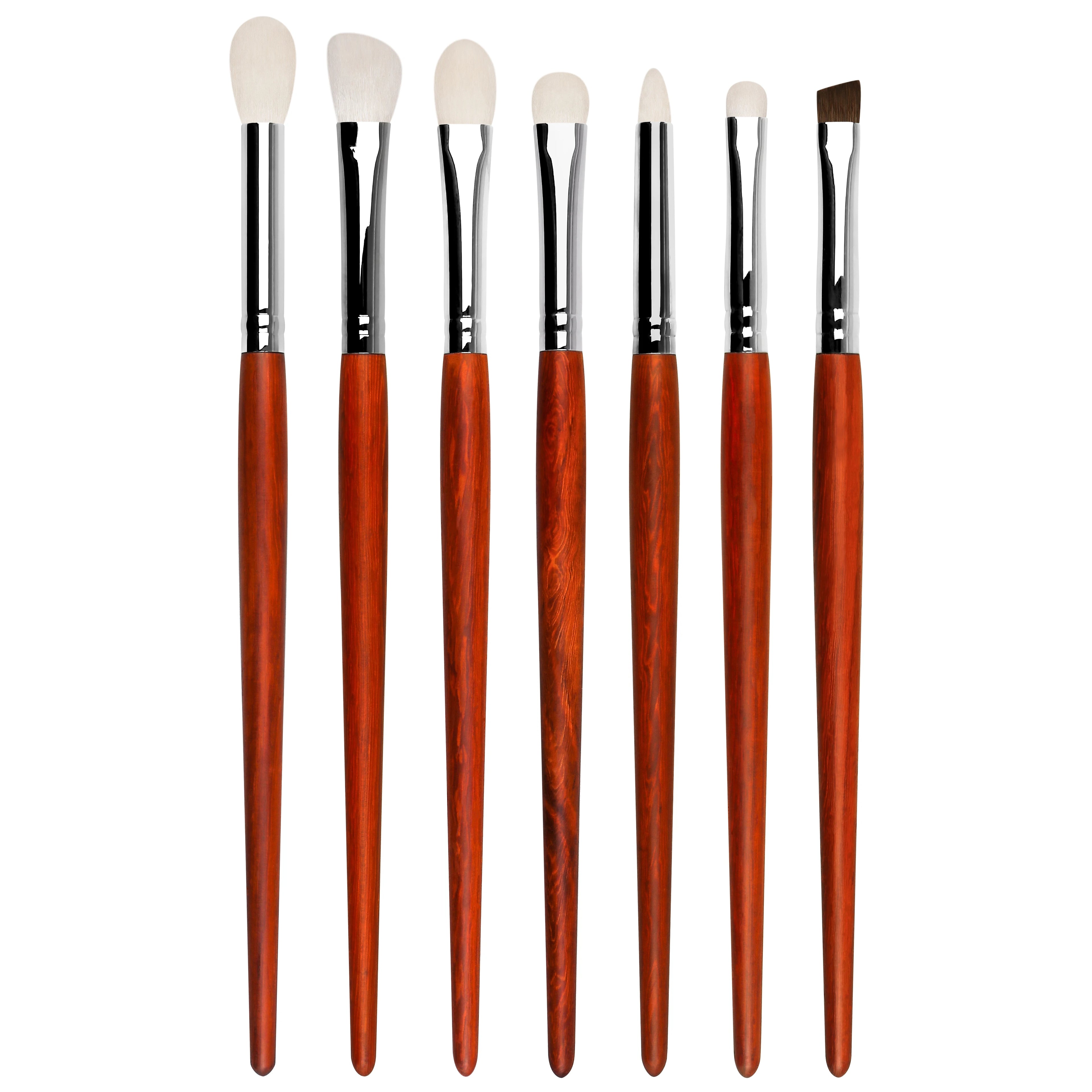 2025 Luxury Contour Brush Makeup Tools Natural Hair Makeup Brush Set Premium Goat Hair Eye Makeup Brush