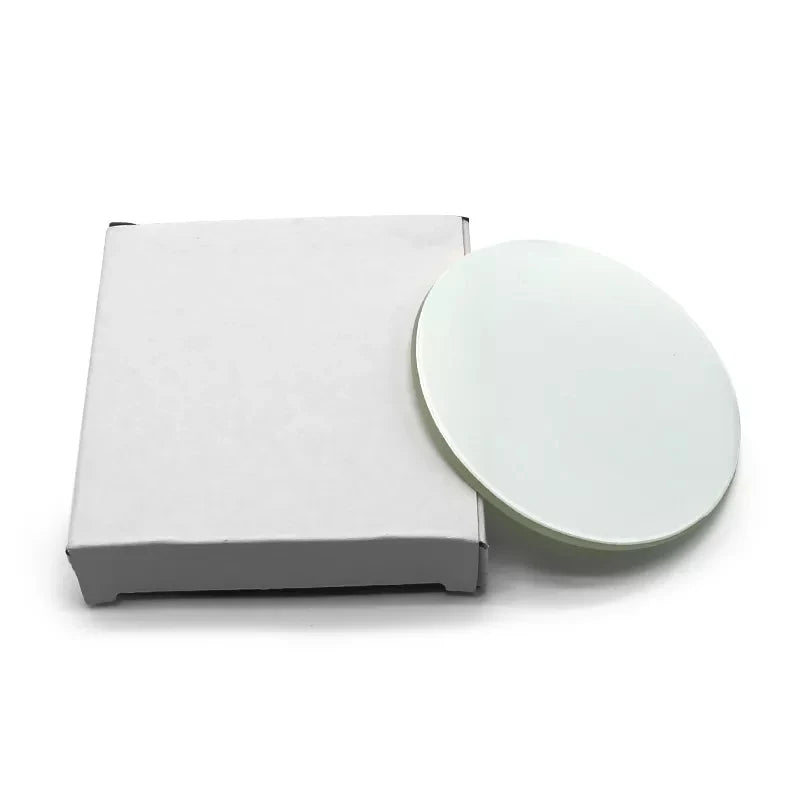 Custom Logo Sublimation Blanks Korean Style Glass Car Coaster Cup Coasters for DIY Photo & Heat Transfer Print