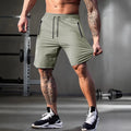 Men's Exercise Workout Running Shorts Athletic Bike Sports Gym Shorts for Men Quick Dry Basketball Activewear with Zipper Pocket