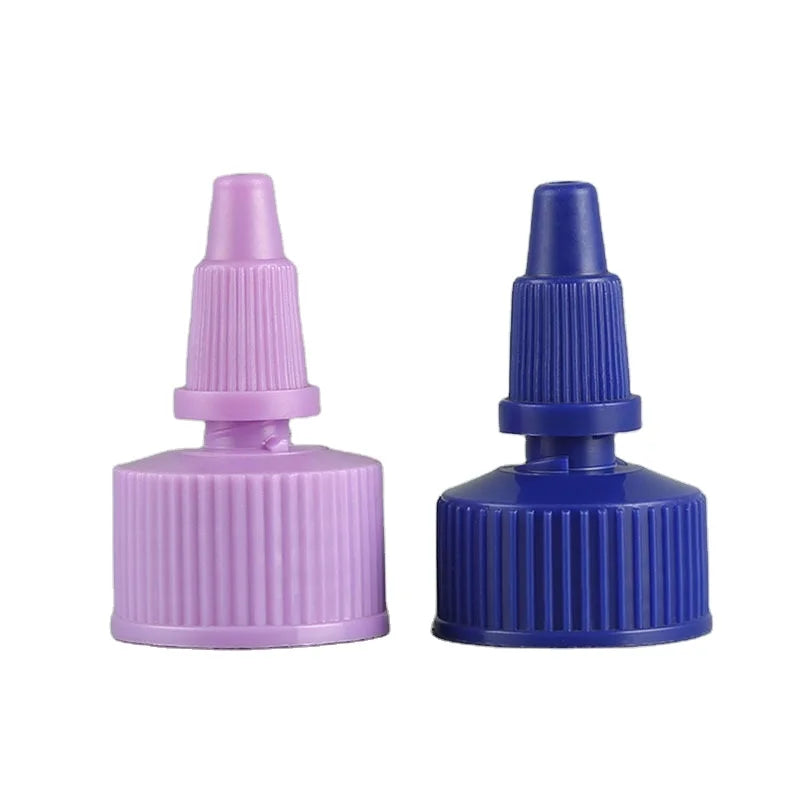 18mm 20mm 24mm 28mm 38 mm 410  Plastic Dropper Lid Tapered Nozzle Spout Cap Point Nozzle Twist Cap