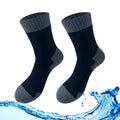 DIBEIREN 100% Breathable Durable Waterproof Crew Socks for Men and Women with Customizable Logo on Cuff & Bottom