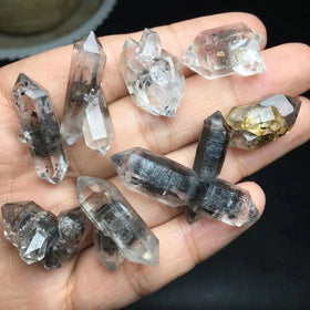 Herkimer Diamond Point Natural Crystal Unique Shape Herkimer Diamond for Decoration