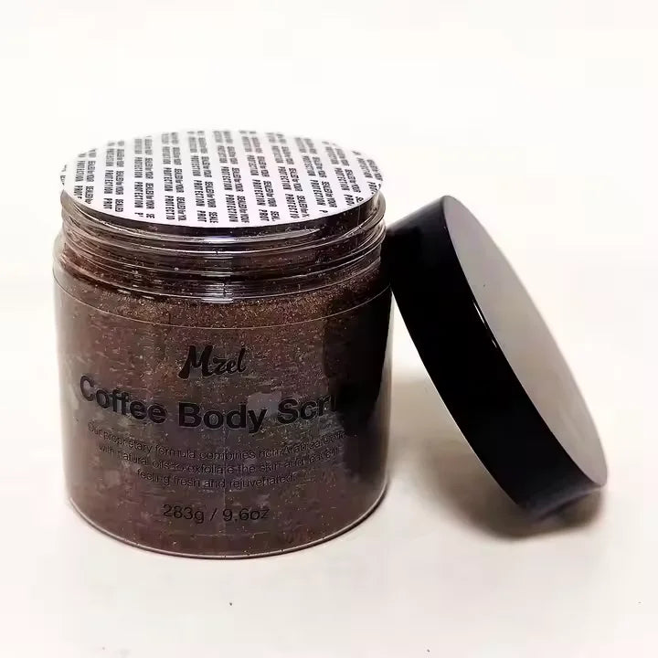Private Label Natural Arabica Coffee Scrub Exfoliating Feeling Face Polish Body Scrub