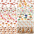Hot Selling Mushroom Printed Pattern Thickness: 0.5mm TPU Jelly Vinyl Fabric Can Be Used to Make Craft Bag