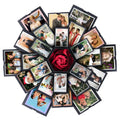 DIY Birthday Wedding Romantic Engagement Party Paper Explosion Surprise Photo Album Creative Gift Bomb Box