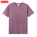 Wholesale Round Neck Solid Plain Printed Summer Custom T Shirt