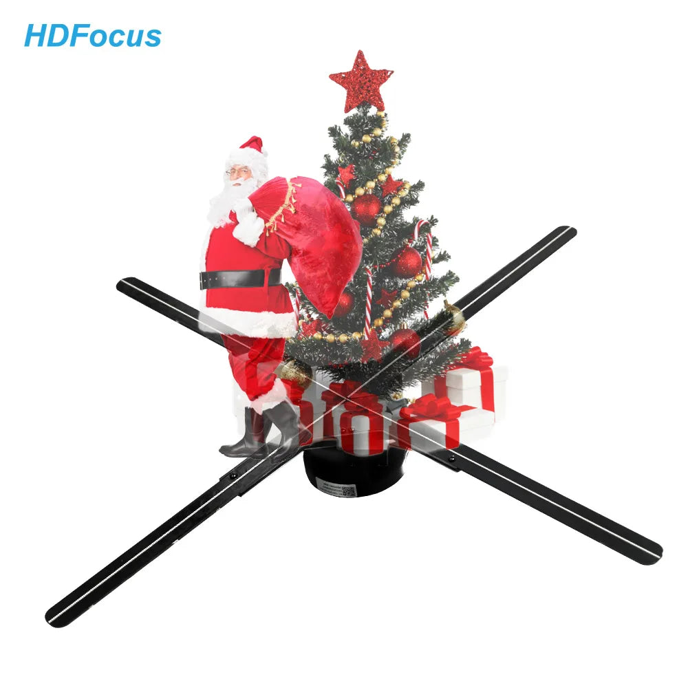 Holograma 3D 75Cm Wifi 3D Holographic Projector 1024 Led Fan 3D Hologram Display 3D Hologram Projector