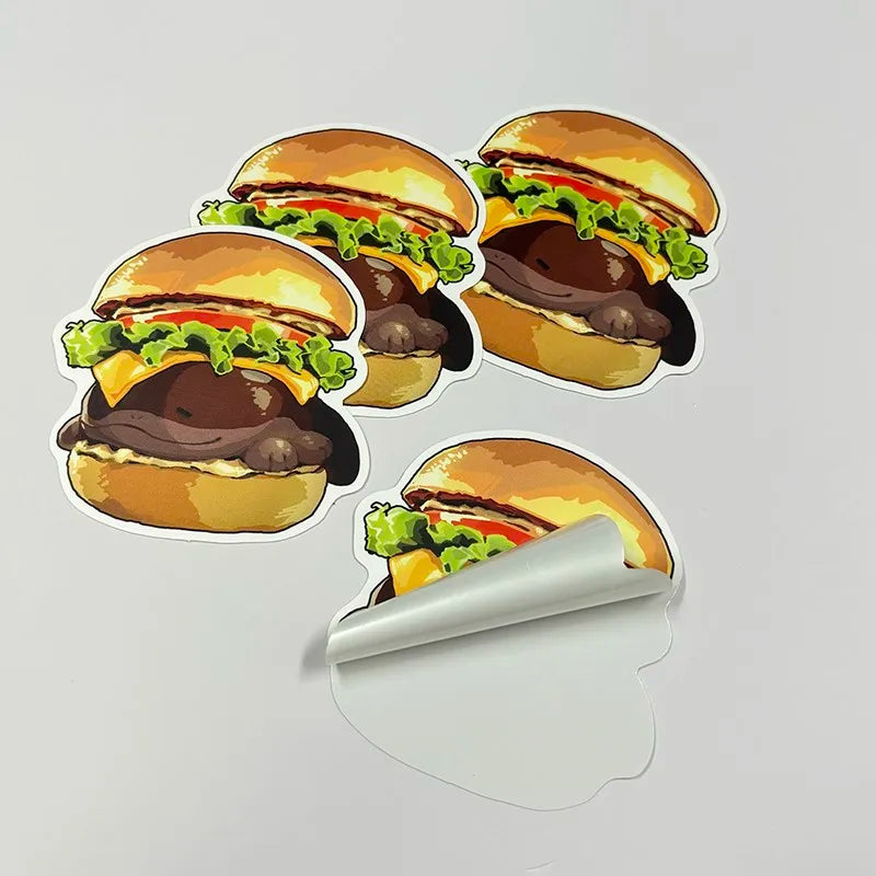 Customised Design Waterproof Self Adhesive Stickers Vinyl Pvc Die Cut Stickers for Laptop Decoration