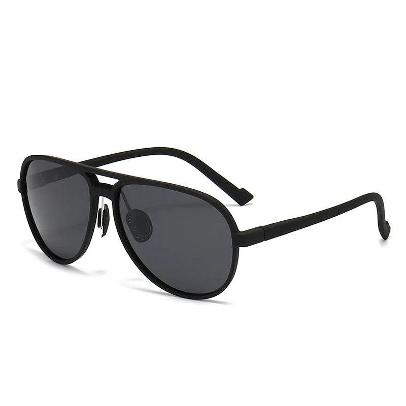 Classic Metal Pilot Unisex Sports Polarized Sunglasses with Custom Logo TAC Lenses UV400 Protection 10 Colors