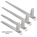 Automatic Adjustable Single Lane Pusher Merchandising Shelf Trays Width for Hanging Bottle Drink Metal Shelf Pusher System
