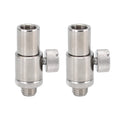 Hirisi Stainless Steel Quick Release Connector for Carp Fishing Alarms Rod Pod Bank Sticks AQ202 2pcs Per Pack