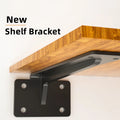 Zuogang Custom Kiosk P4 Steel Z Aluminum Corner Wood Cast Iron Wall Shelf Bracket Heavy Duty Bulkhead Bracket