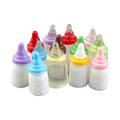 Lovely Miniature Infant Feeding Bottle Design Resin Cabochons Kids Doll House Accessories