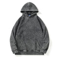 2025 Wholesale 330gsm Hoodi Sun Faded Hoodie Spring Fall E Quality No String Men Vintage Acid Wash Gray Hoodies