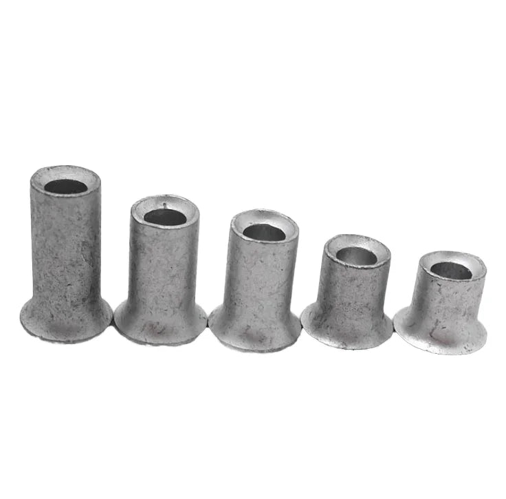 3.3 5.3 Wholesale Self Piercing Rivets Carbon Steel Semi Hollow Tubular Head Galvanized/Dacromet Coated CLASS 4 10MM