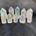 Wholesale Natural Angel Aura Quartz Wands Aura Clear Quartz Points for Decoration