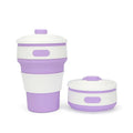 New Tea Bottle With Lid Travel Silicone Drinking Collapsible Coffee Cup Double Wall Sport Water Bottles
