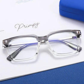 New Design Vintage Prescription Glasses 93397 for Men Anti Blue Light Glasses TR90 Frames Optical Glasses 2024